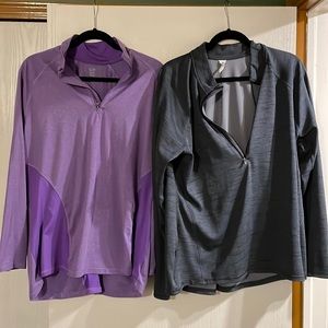 Champion Quarter Zip Ups, size XXL